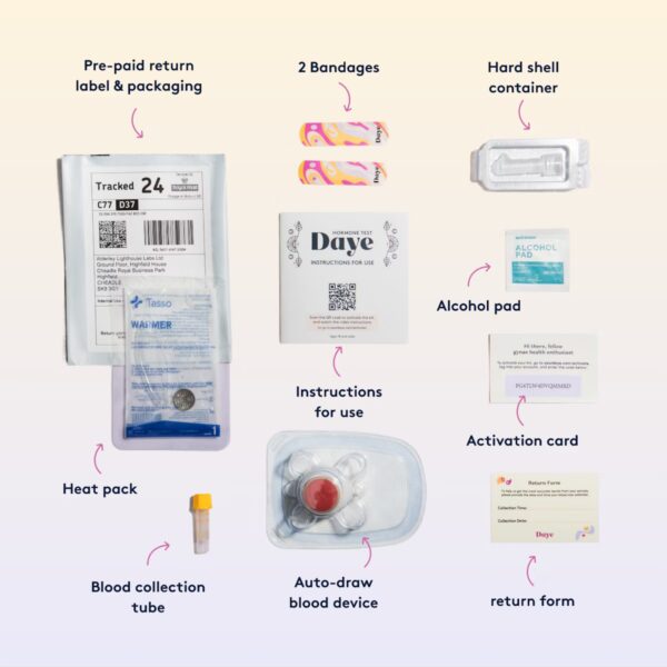 DAYE Hormone Test -10% off needle & pain free - Image 2